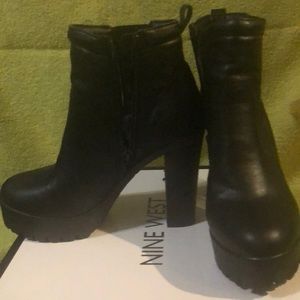 Nine West booties size 8